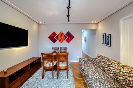 Sala de apartamento à venda com 1 quarto, 71m² em Vila Clementino, São Paulo