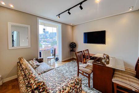 Sala de apartamento à venda com 1 quarto, 71m² em Vila Clementino, São Paulo