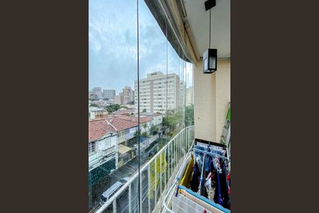 Varanda da Sala de apartamento à venda com 1 quarto, 71m² em Vila Clementino, São Paulo