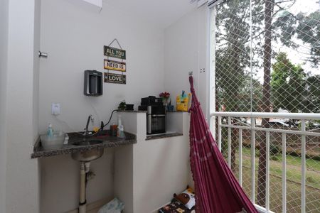 Varanda de apartamento à venda com 3 quartos, 75m² em Parque São Lucas, São Paulo