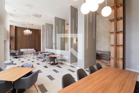 Apartamento para alugar com 43m², 2 quartos e 1 vagaÁrea comum - Salão de festas