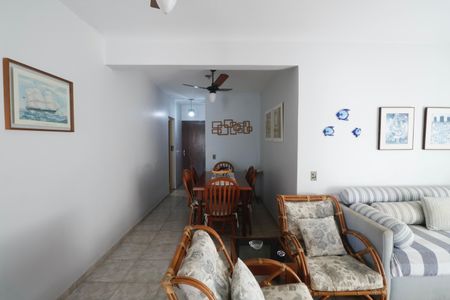 Sala de apartamento para alugar com 3 quartos, 90m² em Centro, Guarujá