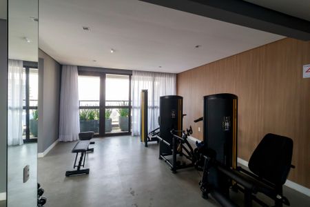 Studio para alugar com 35m², 1 quarto e 1 vaga Studio para alugar com 35m², 1 quarto e 1 vagaÁrea comum - Academia