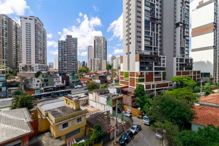 Studio para alugar com 35m², 1 quarto e 1 vaga Studio para alugar com 35m², 1 quarto e 1 vagaVista da Varanda da Sala/Cozinha