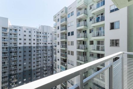 Varanda da Sala de apartamento para alugar com 2 quartos, 55m² em Santo Cristo, Rio de Janeiro