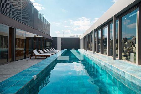 Apartamento para alugar com 32m², 1 quarto e 1 vaga Apartamento para alugar com 32m², 1 quarto e 1 vagaPiscina