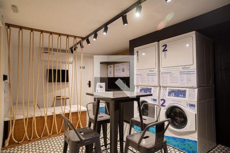 Apartamento para alugar com 32m², 1 quarto e 1 vaga Apartamento para alugar com 32m², 1 quarto e 1 vagaLavanderia