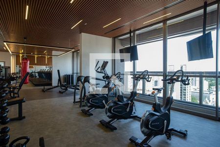 Apartamento para alugar com 32m², 1 quarto e 1 vaga Apartamento para alugar com 32m², 1 quarto e 1 vagaAcademia