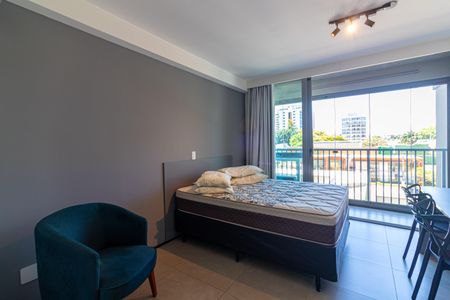 Studio de apartamento para alugar com 1 quarto, 25m² em Indianópolis, São Paulo