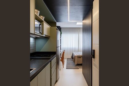 Studio para alugar com 30m², 1 quarto e 1 vagaCozinha