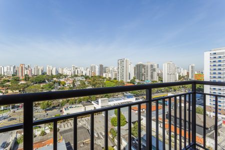 Varanda de apartamento à venda com 1 quarto, 27m² em Moema, São Paulo