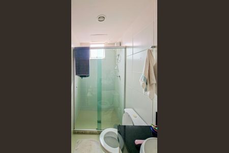 Banheiro da Suíte de apartamento à venda com 3 quartos, 89m² em Sagrada Família, Belo Horizonte