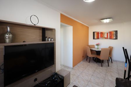 Sala de estar - sala de jantar de apartamento à venda com 2 quartos, 64m² em Vila Sao Paulo, São Paulo