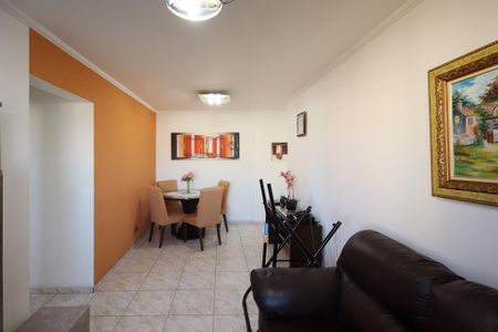 Sala de estar - sala de jantar de apartamento à venda com 2 quartos, 64m² em Vila Sao Paulo, São Paulo