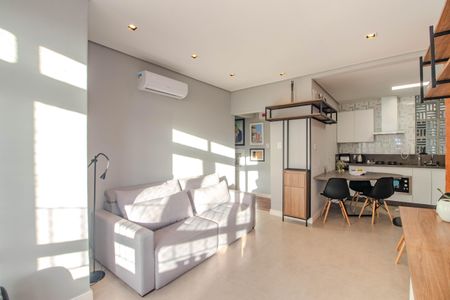 Sala de apartamento à venda com 2 quartos, 83m² em Rio Branco, Porto Alegre