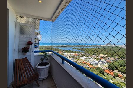 Varanda da Sala de apartamento para alugar com 3 quartos, 180m² em Barra da Tijuca, Rio de Janeiro