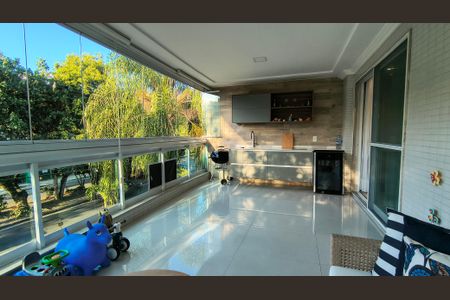 Varanda de apartamento à venda com 3 quartos, 113m² em Recreio dos Bandeirantes, Rio de Janeiro