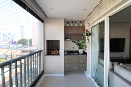 Sala - Varanda de apartamento à venda com 3 quartos, 123m² em Vila Pauliceia, São Paulo