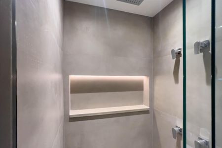 Banheiro de kitnet/studio para alugar com 1 quarto, 42m² em Vila Mariana, São Paulo