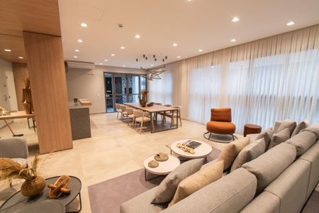 Apartamento à venda com 28m², 1 quarto e sem vaga Apartamento à venda com 28m², 1 quarto e sem vagaÁrea comum - Salão de festas