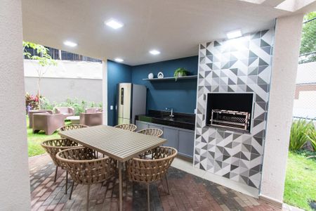 Apartamento à venda com 28m², 1 quarto e sem vaga Apartamento à venda com 28m², 1 quarto e sem vagaÁrea comum - Churrasqueira