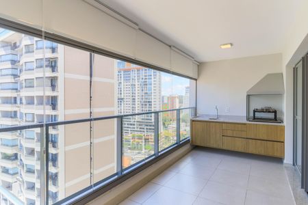Varanda Gourmet de apartamento para alugar com 2 quartos, 100m² em Jardim das Acacias, São Paulo