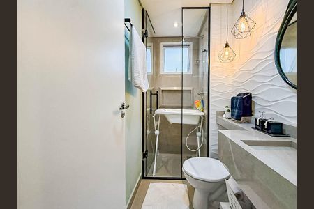 Apartamento à venda com 69m², 2 quartos e 1 vagaBanheiro Social
