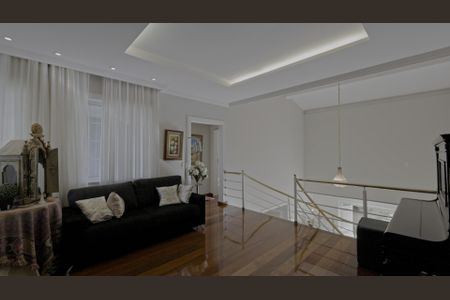 Corredor para os Quartos de casa de condomínio à venda com 5 quartos, 733m² em Vila Castela, Nova Lima