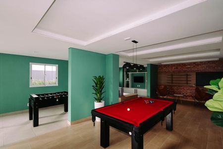 Apartamento para alugar com 38m², 2 quartos e sem vaga Apartamento para alugar com 38m², 2 quartos e sem vagaÁrea comum - Sala de Jogos