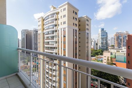 Varanda de apartamento para alugar com 1 quarto, 48m² em Vila Nova Conceição, São Paulo