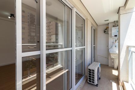 Varanda da Sala de apartamento para alugar com 1 quarto, 42m² em Santana, São Paulo