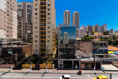 Varanda da Sala - Vista de apartamento para alugar com 1 quarto, 42m² em Santana, São Paulo