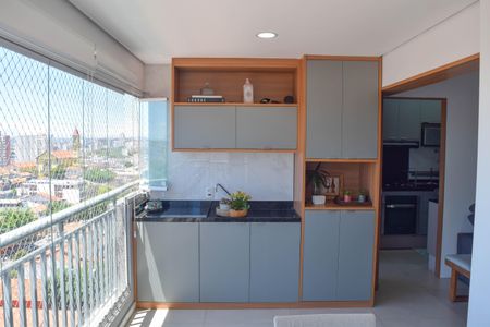 Apartamento à venda com 70m², 2 quartos e 1 vagaVaranda gourmet