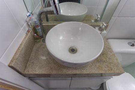 Apartamento à venda com 50m², 2 quartos e 1 vagaBanheiro da suíte 