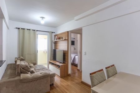Sala  de apartamento à venda com 2 quartos, 50m² em Centro, Diadema