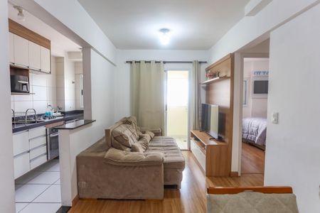 Sala  de apartamento à venda com 2 quartos, 50m² em Centro, Diadema