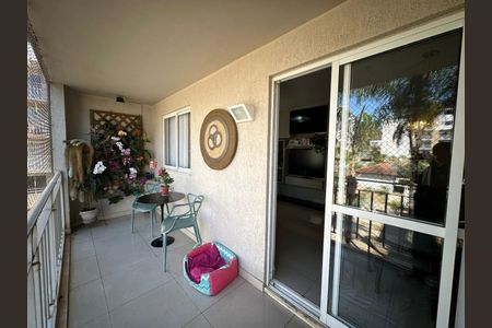 Varanda gourmet de apartamento à venda com 3 quartos, 86m² em Ipê, Nova Lima