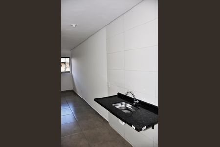 Apartamento à venda com 42m², 2 quartos e 1 vagaDetalhe - Cozinha Americana