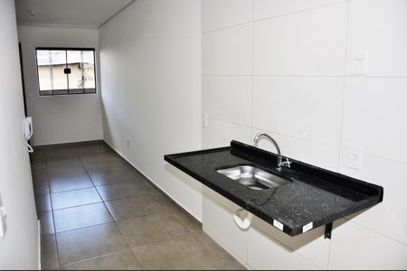 Apartamento à venda com 42m², 2 quartos e 1 vaga Apartamento à venda com 42m², 2 quartos e 1 vagaDetalhe - Cozinha Americana