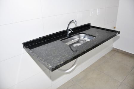 Apartamento à venda com 40m², 2 quartos e 1 vagaDetalhe - Cozinha Americana