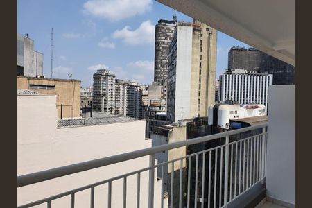 varanda de apartamento à venda com 1 quarto, 52m² em Vila Buarque, São Paulo