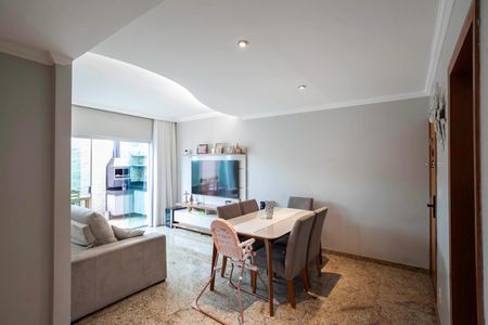 Sala de apartamento para alugar com 3 quartos, 123m² em Castelo, Belo Horizonte