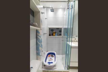 Apartamento à venda com 54m², 2 quartos e 1 vaga Apartamento à venda com 54m², 2 quartos e 1 vagaBanheiro Detalhe