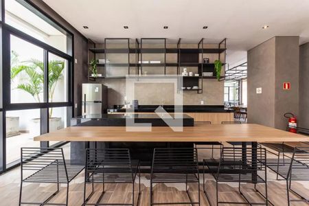 Studio à venda com 25m², 1 quarto e sem vagaSalão de Festas