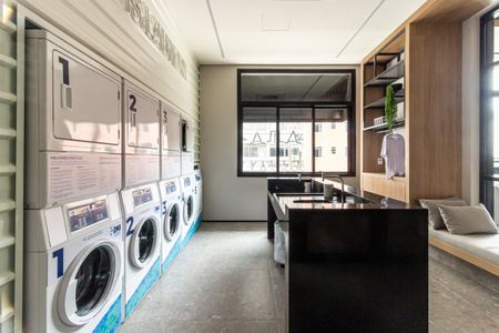 Studio à venda com 25m², 1 quarto e sem vagaLavanderia