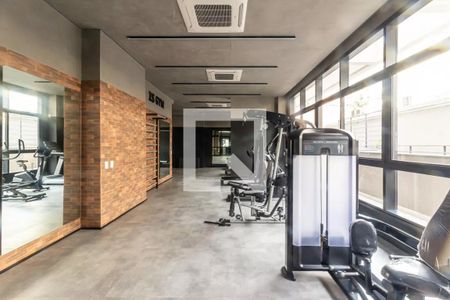Studio à venda com 25m², 1 quarto e sem vagaAcademia