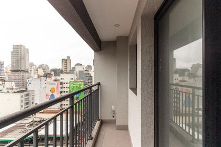 Varanda do Studio de kitnet/studio à venda com 1 quarto, 25m² em Vila Buarque, São Paulo
