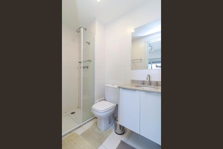 Studio para alugar com 33m², 1 quarto e 1 vaga Studio para alugar com 33m², 1 quarto e 1 vagaBanheiro