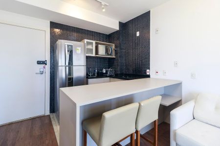 Studio para alugar com 33m², 1 quarto e 1 vaga Studio para alugar com 33m², 1 quarto e 1 vagaCozinha