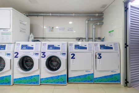 Studio para alugar com 33m², 1 quarto e 1 vaga Studio para alugar com 33m², 1 quarto e 1 vagaLavanderia